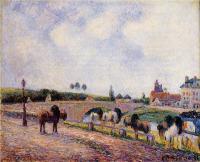 Pissarro, Camille - The Pontoise Bridge